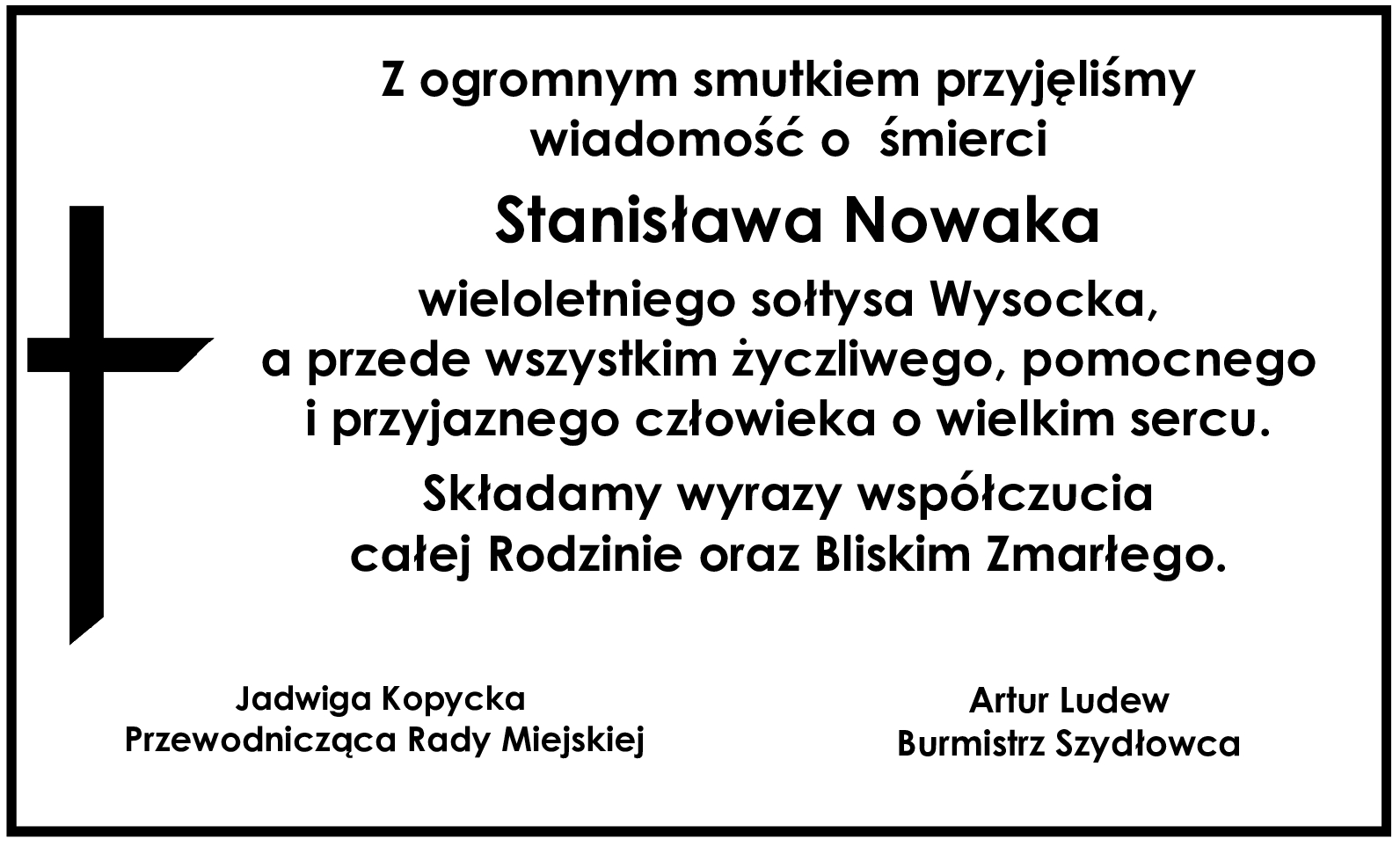 kondolencje
