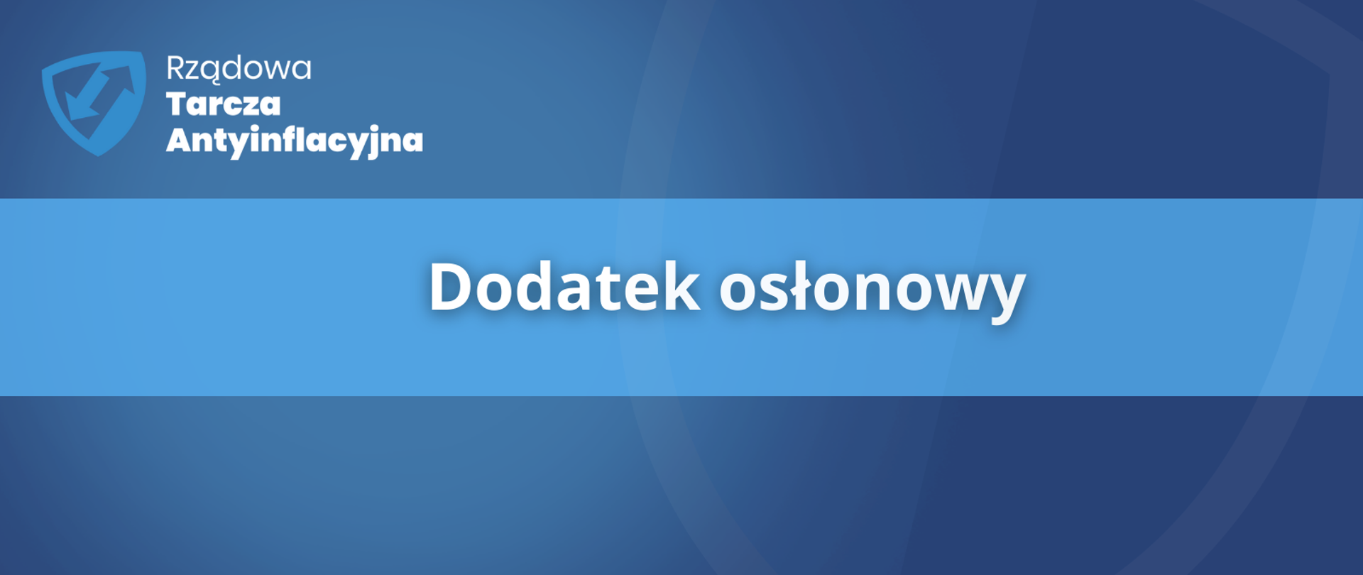 Napis: dodatek osłonowy.